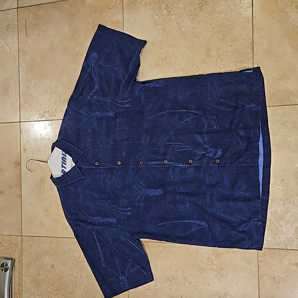 Silk Tommy Bahama Bottom Down Shirt